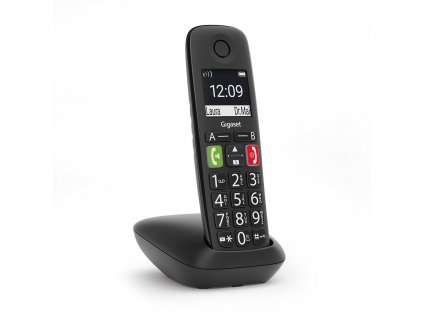 Telefon bezšňůrový Gigaset E290, černý