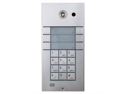 2N IP Vario dveřní intercom - 3x2 tlačítka + kamera + klávesnice
