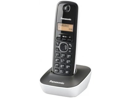 Telefon bezšňůrový Panasonic KX-TG1611FXW bílý