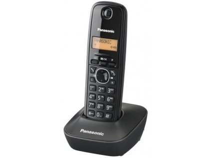 Telefon bezšňůrový Panasonic KX-TG1611FXH černý