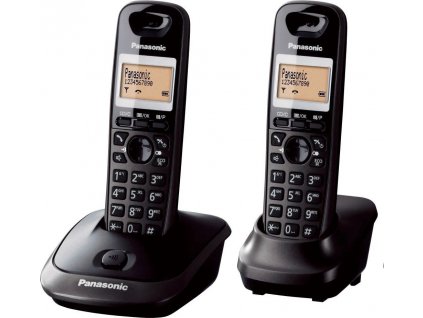 Telefon bezšňůrový Panasonic KX-TG2512FXT černý