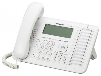 Telefon digitální KX-DT546X s 6-řádkovým displejem, bílý
