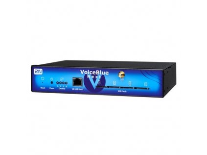 2N® VoiceBlue Next, IP GSM brána, 4xUMTS (Telit), LCR, SMS, PoE, ME