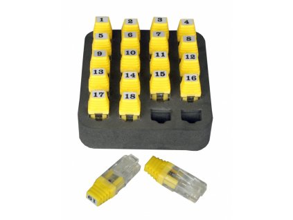 Identifikátory RJ45 k testeru ID #1-20 - Platinum Tools