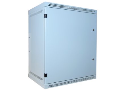 LEXI-Net rozvaděč 15U nástěný 15U,400mm, plné dveře 2x zámek