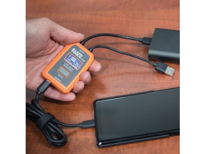 USB Digitální měřič, USB- A a USB-C, KLEIN TOOLS