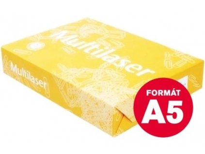 Papír xerografický Multilaser, A5, 80 g, 500 listů