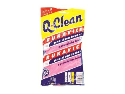 Rukavice latexové úklidové Vulkan Niké, velikost 9/L