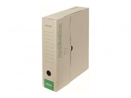 Krabice archivační A4 Emba, 33x26x7,5 cm, potisk, recyklovaná
