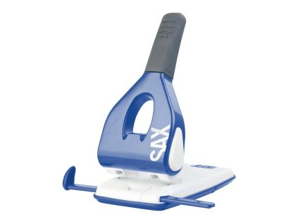 Děrovačka Sax Design 618, 65 listů, modrá