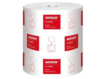 Ručník papírový dvouvrstvý Katrin System Classic M2, role, 6 ks (460102)