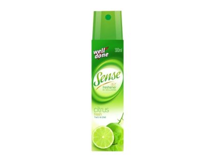 Osvěžovač vzduchu Sense, spray, 300 ml, citrus