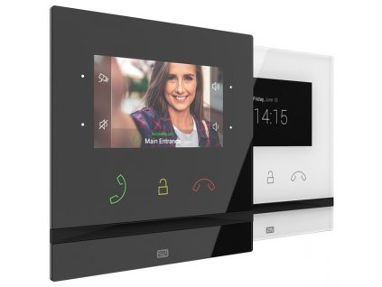 2N® Indoor Compact, vnitřní video jednotka, 4.3“ barevný displej, HD audio, PoE, barva černá