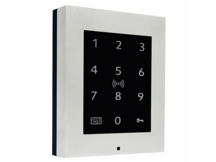 2N® Access Unit 2.0 Touch keypad a RFID, IP čtečka 125 kHz, 13,56 MHz, NFC, bez rámečku
