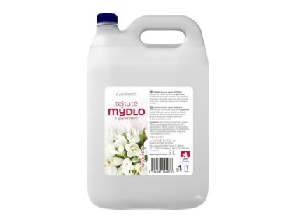 Mýdlo tekuté Lavon 5 l, sněženka
