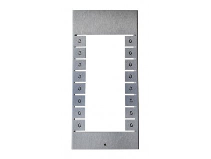 2N® Vario 9137616, náhradní čelní panel extender 16 tl. (Analog/IP)