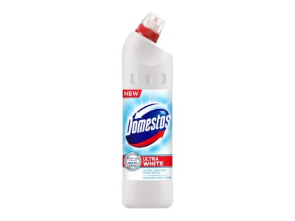 Prostředek čisticí Domestos White & Shine 24H Plus, na toalety, dezinfekční, 750 ml