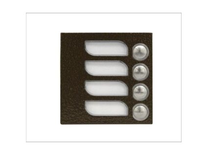 Modul 4 tlač. UDV Tesla KARAT navazující na předchozí TT4 (antika měděná)