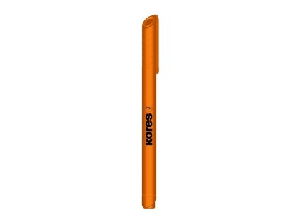 Zvýrazňovač Kores High Liner, 0,5-3,5 mm, klínový hrot, oranžový