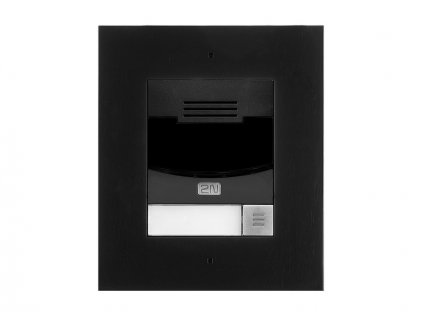 2N® IP Solo s HD kamerou, do zdi, černá (obsahuje instalační rám)