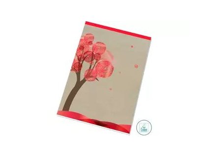 Blok A4 šitý Papírny Brno, linkovaný, 50 listů, eko