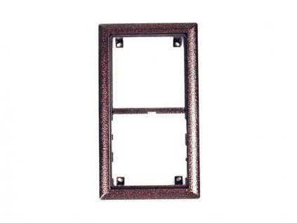 Rám Tesla KARAT pro 2 moduly (antika měděná)