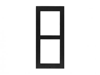 2N IP Verso, rám pro instalaci na povrch - 2 moduly - černý