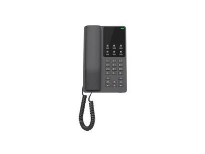 Telefon SIP hotelový Grandstream GHP621, černý