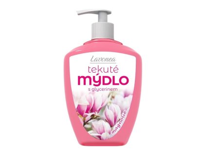 Mýdlo tekuté Lavonea, s pumpičkou, 500 ml, Magnolie