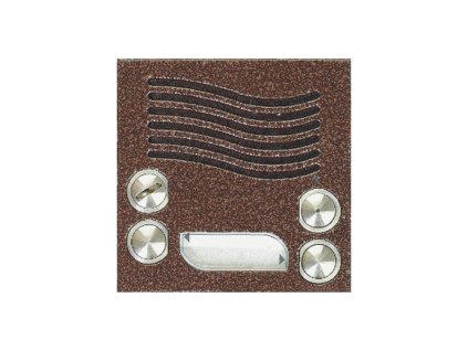 Tesla KARAT 2-BUS Modul vrátného, 2 tlačítka