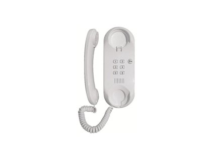 Domácí telefon Tesla Stropkov 2-BUS ESO - bílý, LED