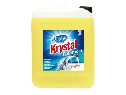 Prostředek čisticí Krystal, na koupelny, nerez a vodní kámen, 5 l