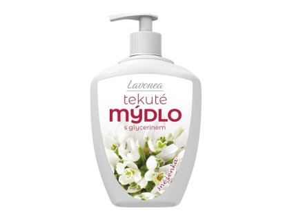 Mýdlo tekuté Lavonea, s pumpičkou, 500 ml, Sněženka