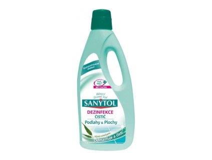 Prostředek na podlahy Sanytol, povrchy, dezinfekční, 1 l, eukalyptus