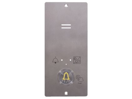 2N® Lift1, kabinová hláska, zápustná montáž, s tlačítkem