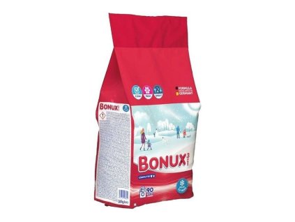 Prášek prací Bonux Polar Ice Fresh, na bílé prádlo, 5,85 kg, 90 dávek