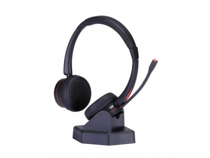 Bezdrátová bluetooth náhlavní souprava na obě uši Well Mairdi MRD-890BTD
