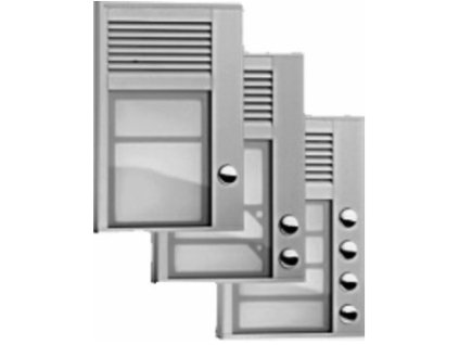 Vrátník analogový Alphatech Brave SlimDP-04, 4 tlačítka