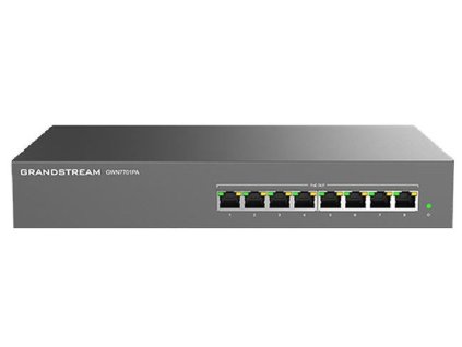 Switch Grandstream GWN7701PA, 8 portů / 8 PoE