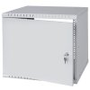 LEXI-Net Basic Rozvaděč nástěnný 19" 9U 520x450, dveře plech, šedý