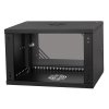 LEXI-Net Basic Rozvaděč nástěnný 19" 6U 520x350, dveře sklo, černý