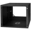 LEXI-Net Basic Rozvaděč nástěnný 19" 9U 520x450, dveře sklo, černý