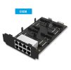 Yeastar rozšiřující karta EX08 pro PBX S100/S300, 8 portů, 4 pozice pro S2, O2, SO, BRI, GSM