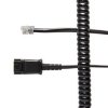 JPL BL-04+P kabel pro náhlavky s QD konektorem do RJ9 portů