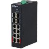 Průmyslový PoE switch Dahua HS4412-8ET-120