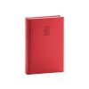 Diář denní A5 Aprint, koženka, červený