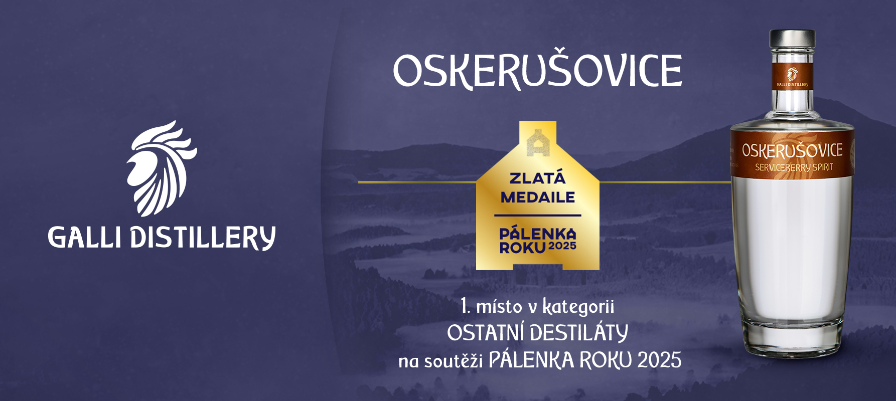 Zlato OSKERUŠOVICE roku 2025