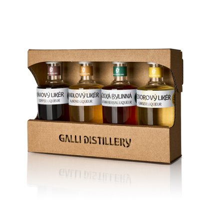 GALLI DISTILLERY DEGUSTACNI SADA LIKERU 4x50ml