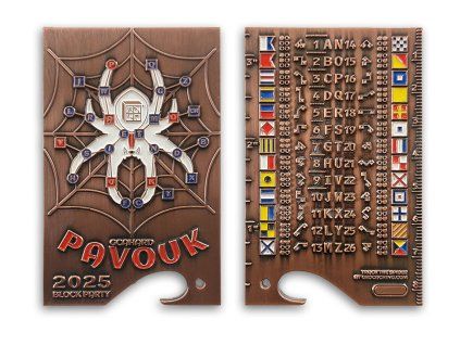 Pavouk geocoin AntCopper