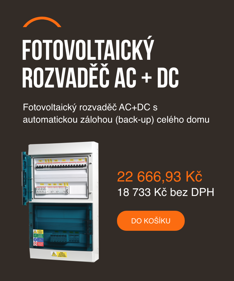 Fotovoltaický rozvaděč AC+DC